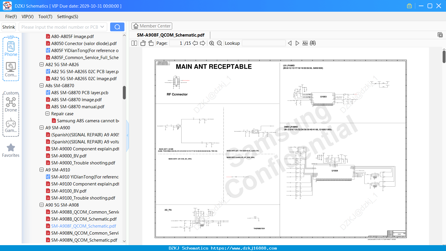 Samsung SM-A908F_QCOM_Schematic